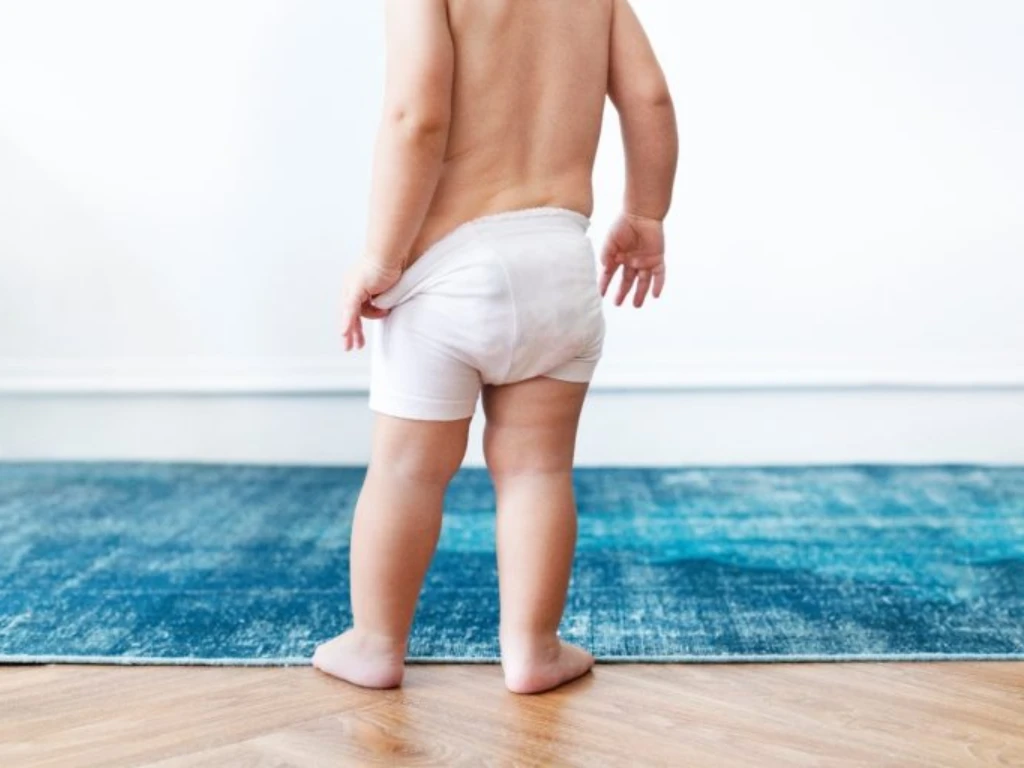 Toddler showing signs of constipation during toilet training